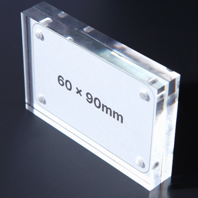 아크릴메뉴판 가격표 아크릴 꽂이 네임택 9x6cm