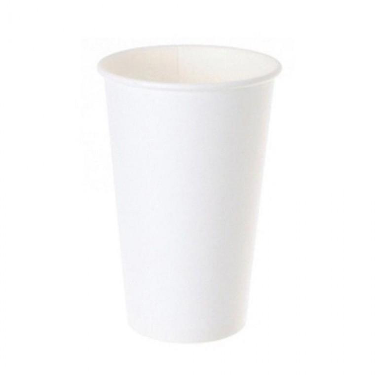 16oz 510ml 종이컵 일회용 테이크아웃 무지 100개 물컵