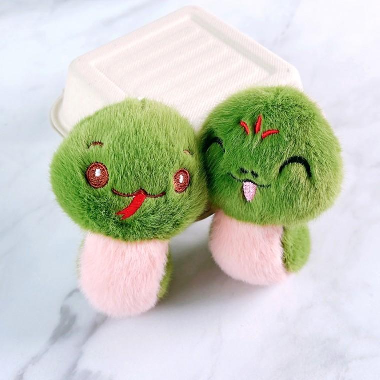 꼬마 뱀 인형 키홀더 키링 열쇠고리