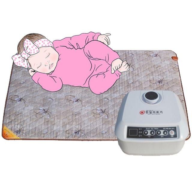 안전하고 부드러운 소재의 순면커버 온수매트 더블