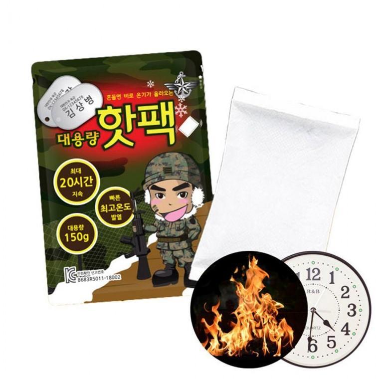 김상병 흔들어흔들어 군용핫팩 150g 5개입 1팩