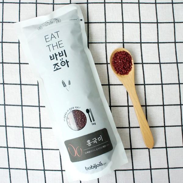 바비조아 홍국미 1kg - 해썹 기능성컬러쌀