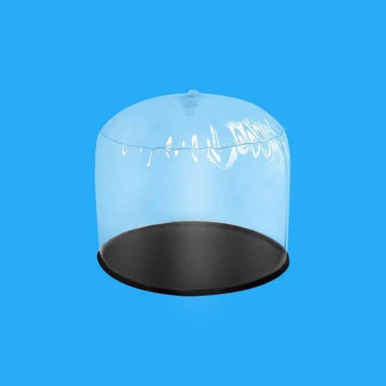 PVC 모자 거치대 16.5cm 모자튜브 모자디스클레이