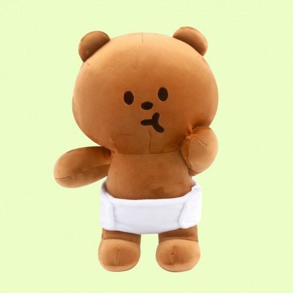 플러피 하우스 봉제인형 실내인테리어 홈데코용 인형 어린이 선물 Nappy Bear