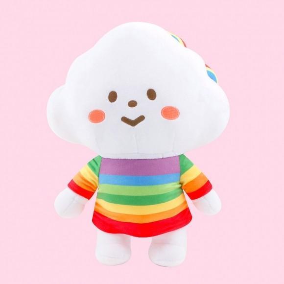 플러피 하우스 봉제인형 실내인테리어 홈데코용 인형 어린이 선물 Miss Rainbow