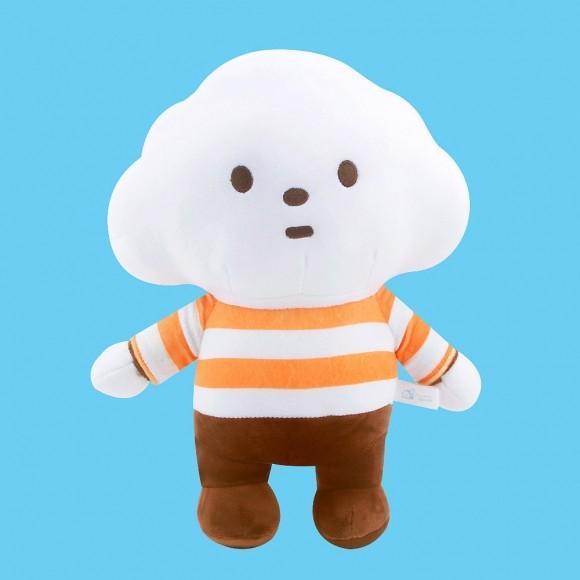 플러피 하우스 봉제인형 실내인테리어 홈데코용 인형 어린이 선물 Mr White Cloud