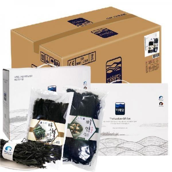 설선물 명절 빼어날수 해초 선물세트5호 강원도인증품 6박스