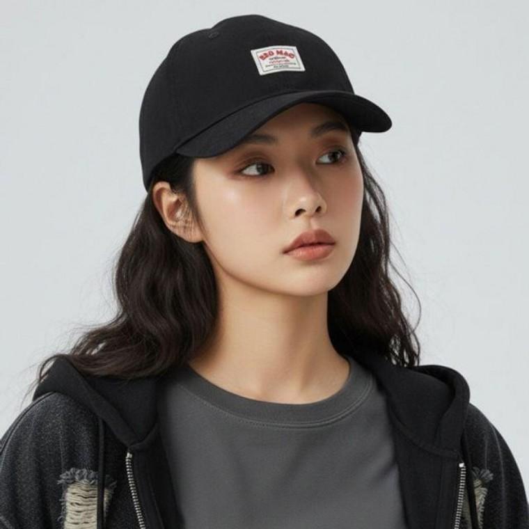 남녀공용 레터링 앰버캡 볼캡 캐주얼 숏챙 야구 모자