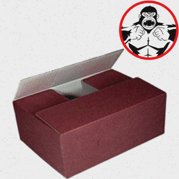 킹콩 택배박스 320x200x160mm 와인색 1묶음70장
