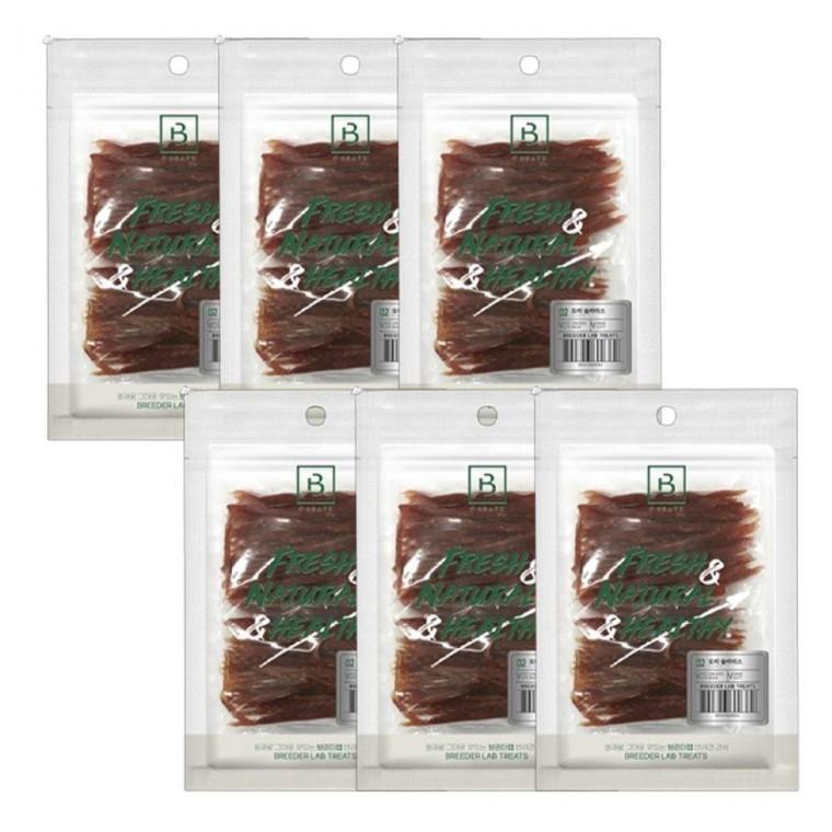 강아지 육포 간식 오리 슬라이스 180g 6P 영양 져키