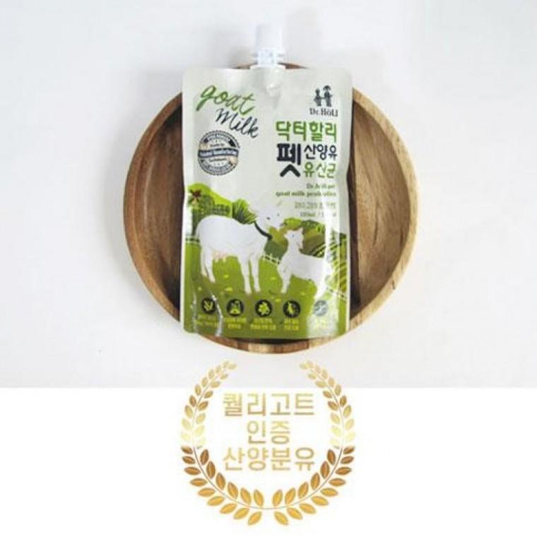 강아지 고양이 우유 닥터할리 산양유 180ml 10개