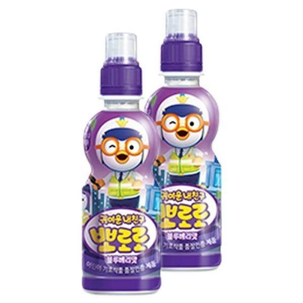블루베리맛 x 24PET 235ml 팔도 뽀로로 블루베리 음료