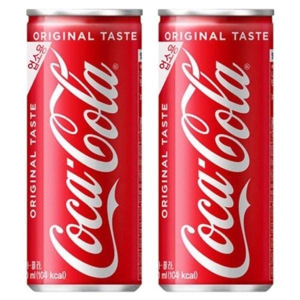 60캔 코카콜라 x 슬릭 30캔x2박스 콜라 사이다 탄산 음료수 245ml 환타 업소용