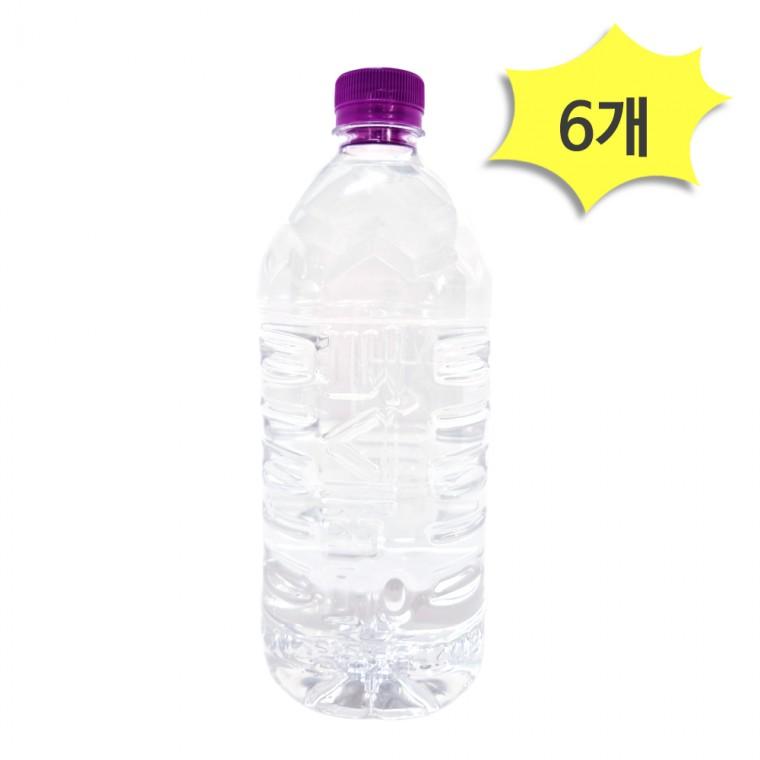몽베스트 생수 1L x 6개 가정용 물 사무실생수