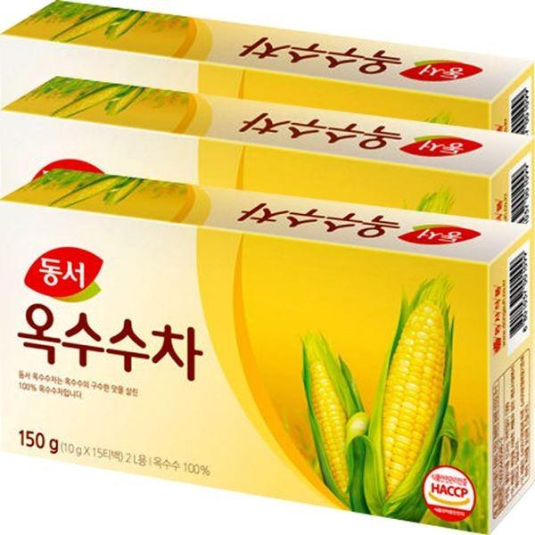 45개입 x 10g 식수용 티백 15개x3개 옥수수차 보리차 동서 동서식품