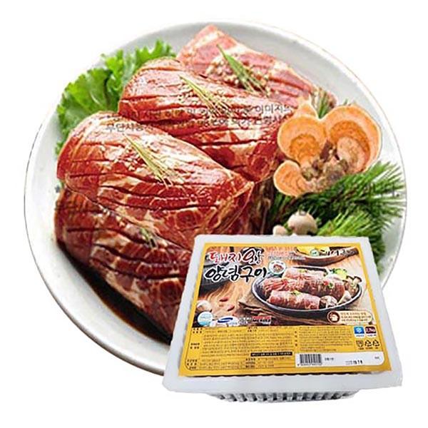 돼지왕 양념구이-3.3kg(10대)무뼈갈비10인분(상황버섯함유)