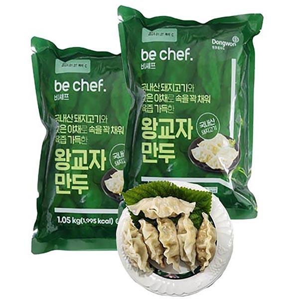 동원 왕교자 만두-1kgx2봉(33gx60개) 업소전문용