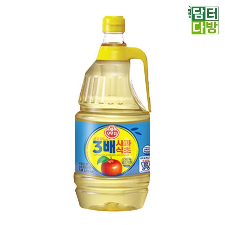 오뚜기 3배 사과식초 1.8L x 2개