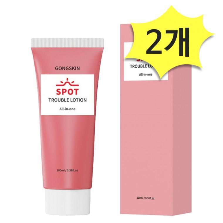 공스킨 트러플 스팟 올인원 로션 100ml x 2개 병풀추출물 티트리성분