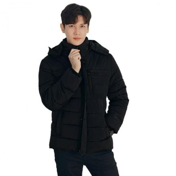 남성 후드 패딩 점퍼 잠바 경량 롱패딩 남자 겨울 털