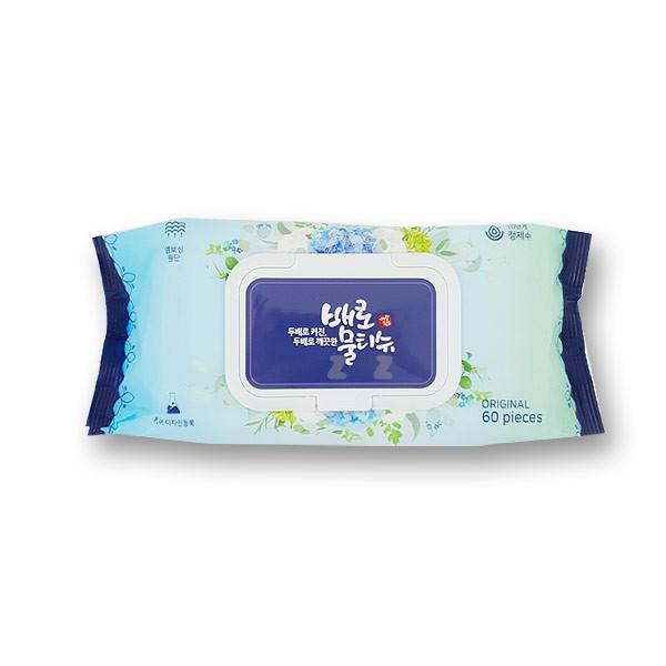 배로 물티슈 오리지날 -TJ/티슈/캡형물티슈/휴대용티슈/리필형물티슈