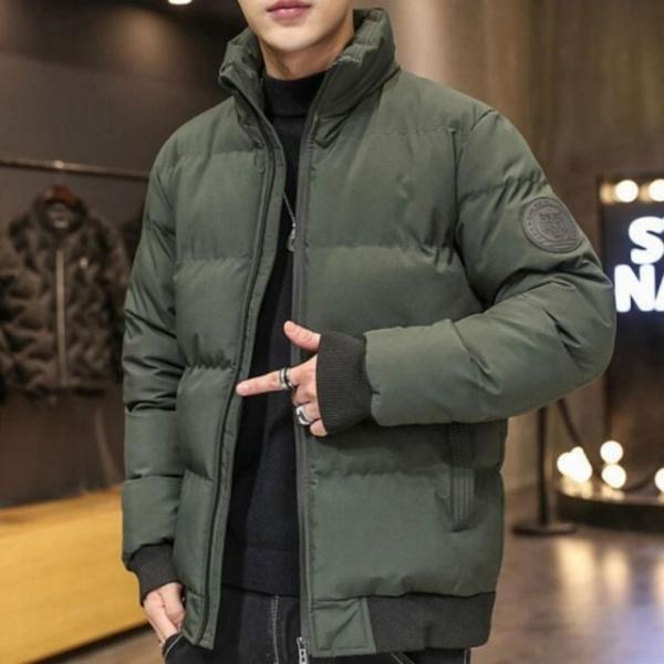 남성 자켓 숏 사무실 현장 작업 패딩 점퍼 방한 아우터