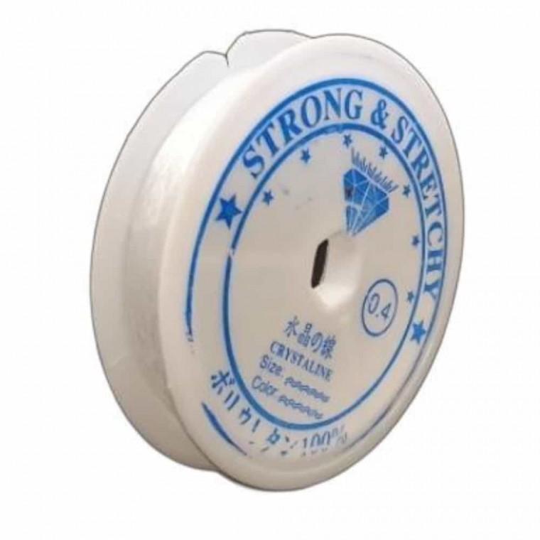 키링 팔찌 줄 투명 0.4mm 키링부자재 비즈구슬 팔찌만들기