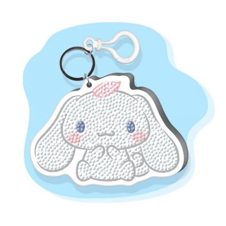 시나모롤 보석 십자수 비즈 왕 키링 열쇠고리 키홀더
