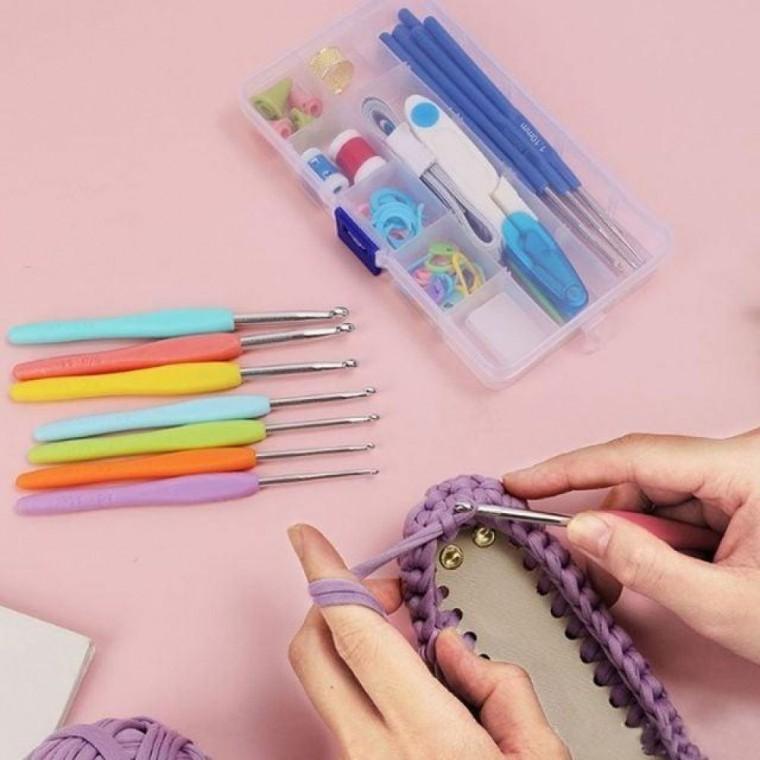 풀세트 키링 인테리어 소품 뜨개질 DIY뜨개질바늘53P 가성비 좋은