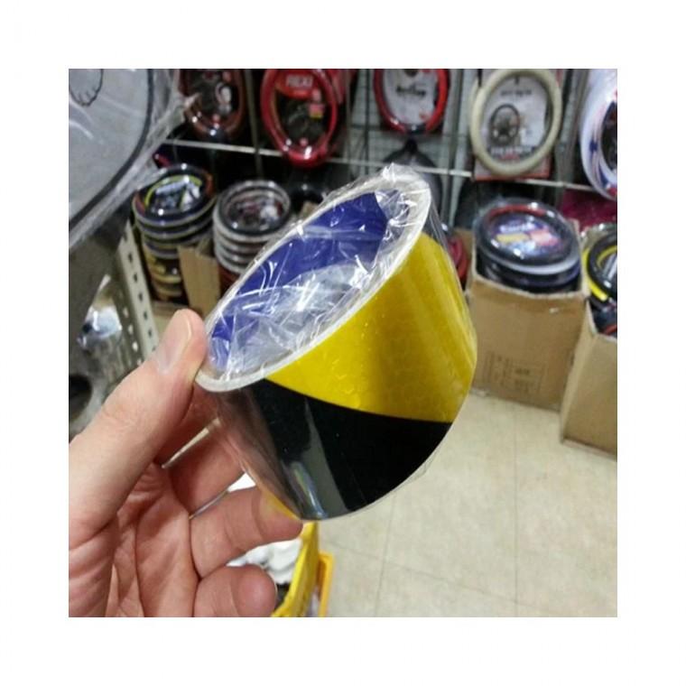 루미나D 사선 반사테이프 검노 40 교통안전