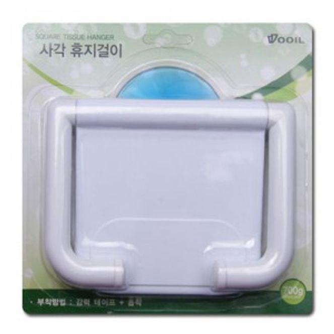 우일 사각 휴지걸이 화장실선반 휴지 거치대 화장지