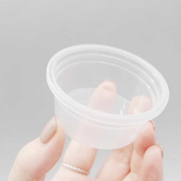 다용도 원형 투명 케이스 악세사리보관함 투명수납케이스 소품수납함 다용도정리함 투명수납함 소품보관함