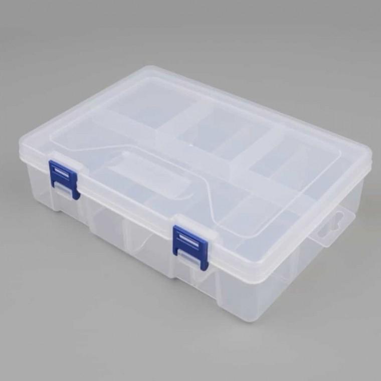 2단 8칸 DIY 투명 박스 부품정리함 소품정리함
