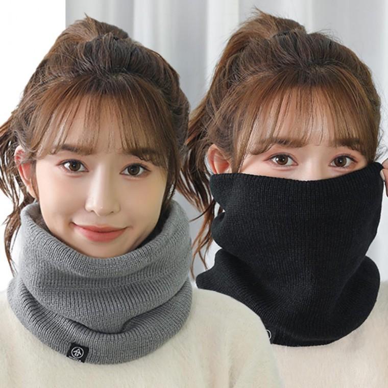 겨울 아이템 따뜻한 심플 무지 넥워머 머플러 목도리