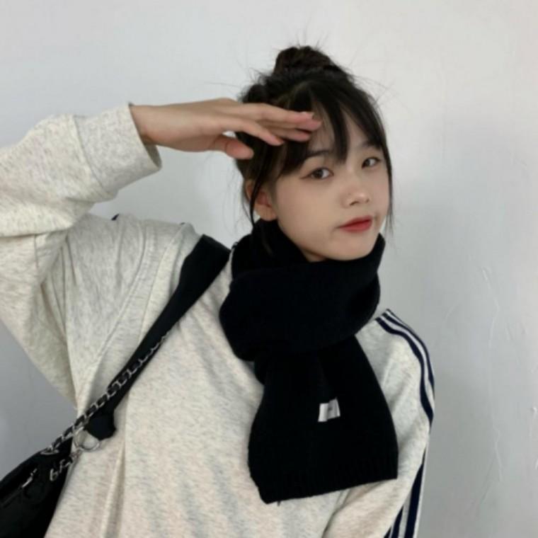 따듯한 머플러 목도리 심플 방한 겨울 무지