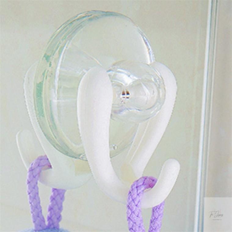 다용도 흡착 후크걸이 욕실수납 주방벽걸이 다용도훅 화장실수납