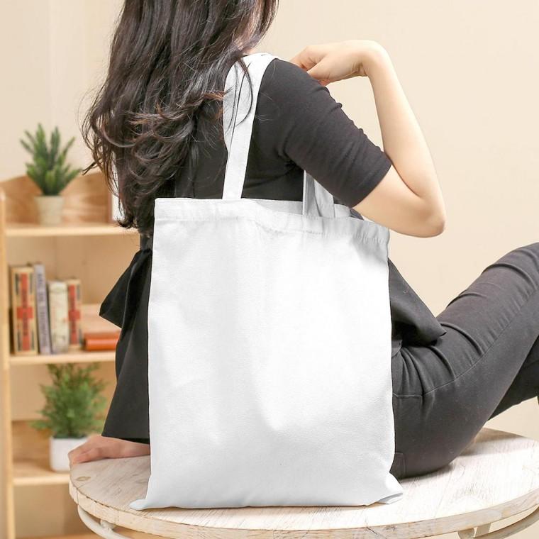 (GTF51406)나만의 무지 에코백 2p세트(34.5x42cm) (화이트)