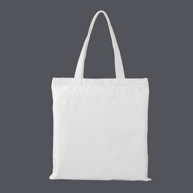 (GTF30466)캔버스 포켓 에코백(화이트) (33x36cm)