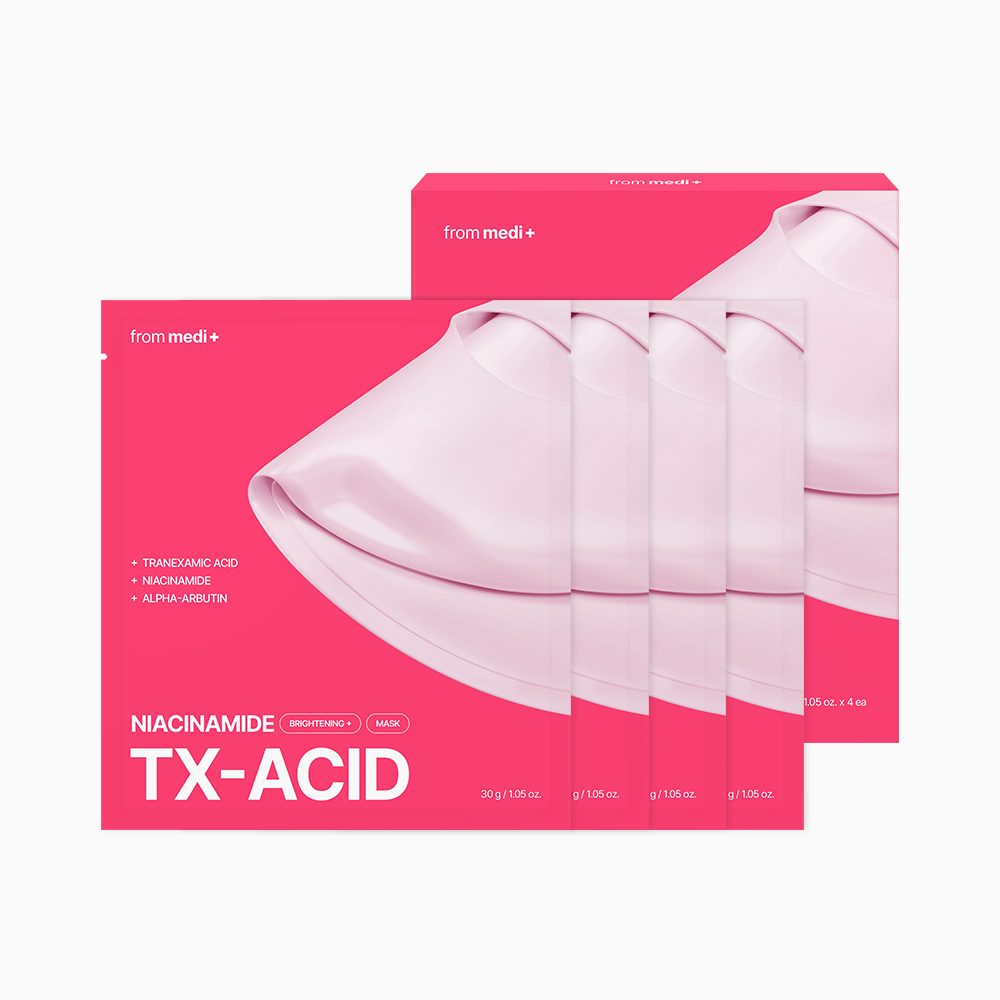 [프롬메디] TXA 나이아신아마이드 브라이트닝 마스크 4매