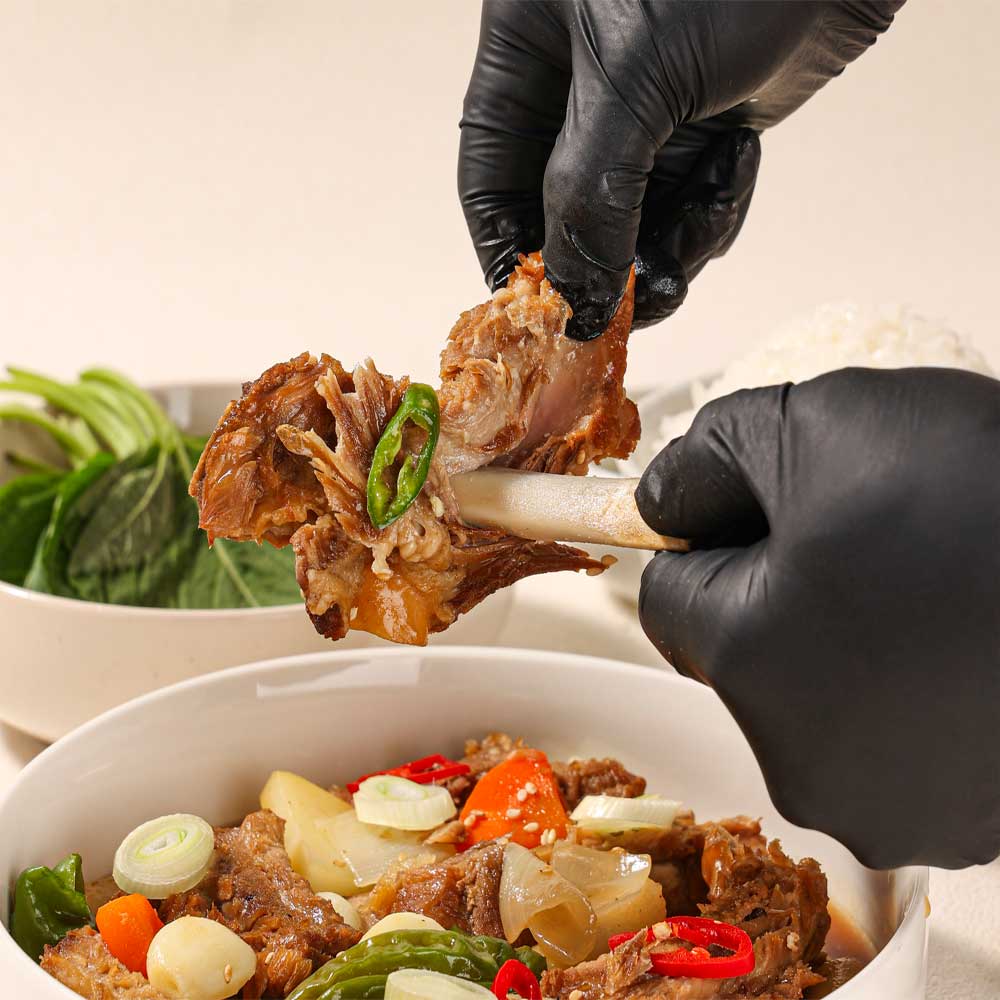 [SD] 푸짐하고 간편하게! 공룡 등갈비 500g 2종 (간장맛/매운맛)