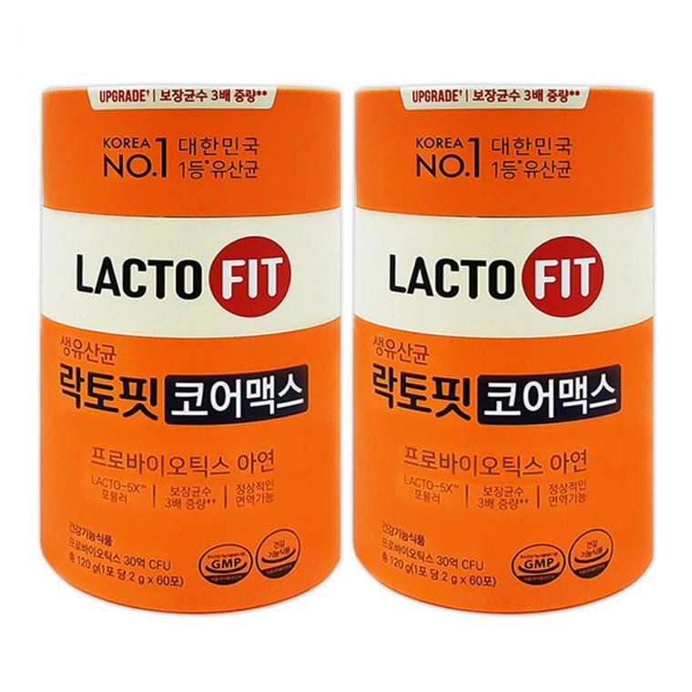 락토핏 코어맥스 2g x 60포 2통