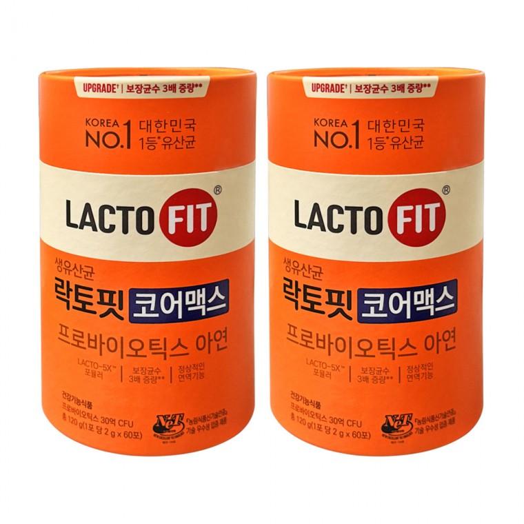락토핏 코어맥스 2g x 60포 2통