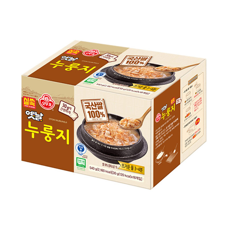 [오뚜기] 오뚜기 옛날 구수한누룽지 30g x 18개 외