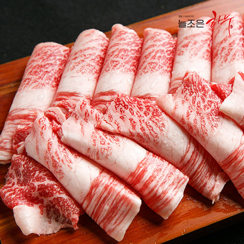 ★놀라운 맛과 가격!★ [늘조은하누] 1++등급 한우 차돌박이 200g