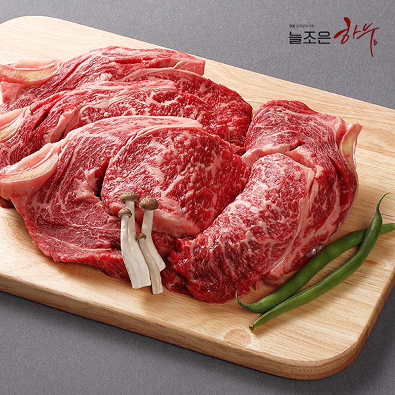 ★놀라운 맛과 가격!★ [늘조은하누] 1++등급 한우 등심 200g
