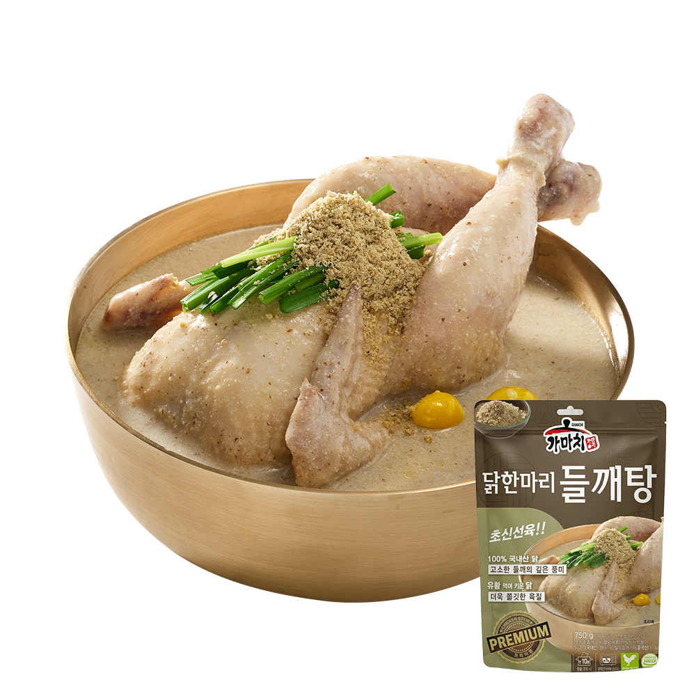 [밀리원] 닭한마리 들깨탕 750g