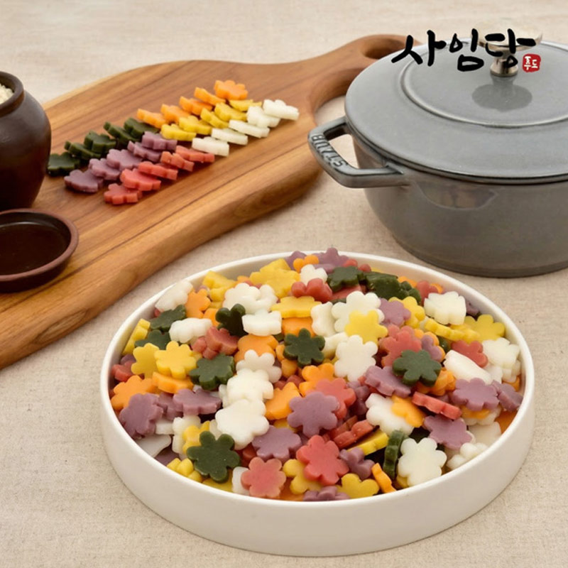 [사임당] 국내산 쌀로만든 꽃떡국떡 500g