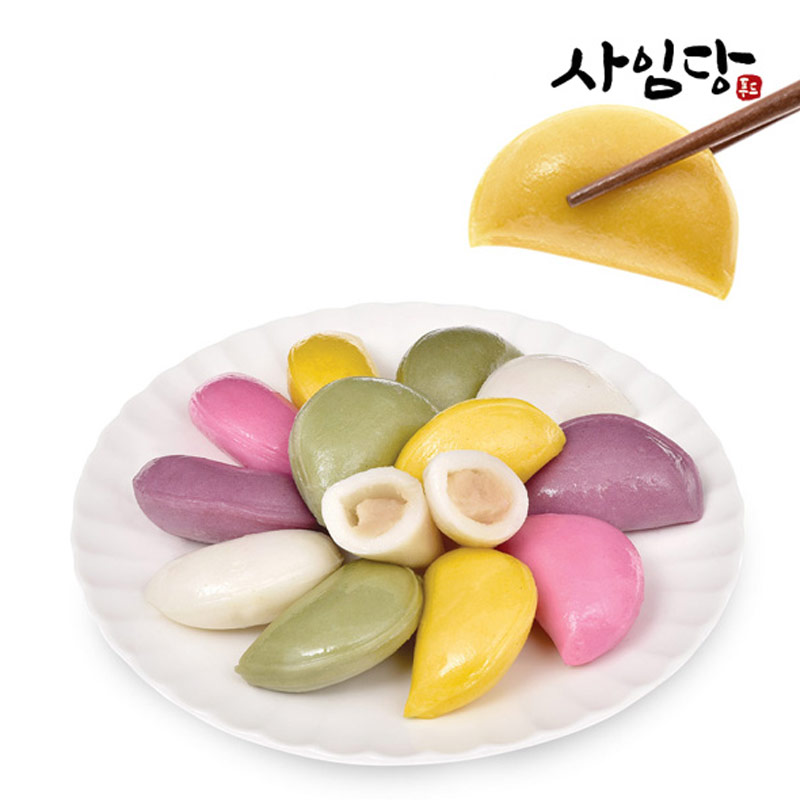 [사임당] 굳지않는 무지개 바람떡 600g
