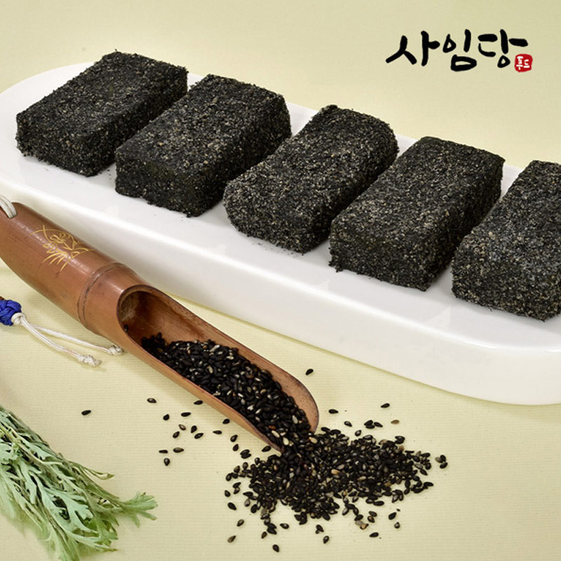 [사임당] 흑임자 참쑥인절미 400g(40gx10개)