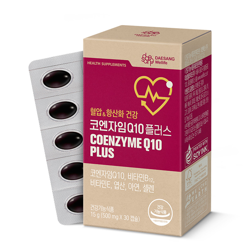[대상웰라이프] 코엔자임Q10플러스 30캡슐